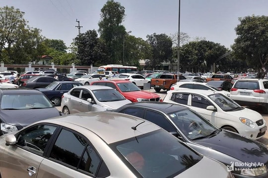 Nghệ An: Hơn 6.200 ô tô đăng ký mới trong 6 tháng đầu năm