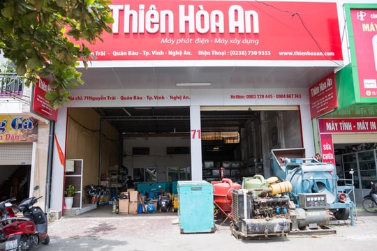 Những ‘điểm cộng’ làm nên thương hiệu Thiên Hòa An máy phát điện trên thị trường Nghệ An