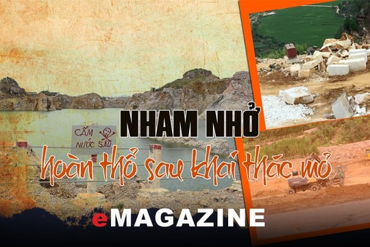 Nghệ An: Nham nhở hoàn thổ sau khai thác mỏ