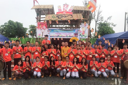 Thanh thiếu niên phật tử Nghệ An tham gia Hội trại “Tuổi trẻ và Phật giáo” tại Hà Nội
