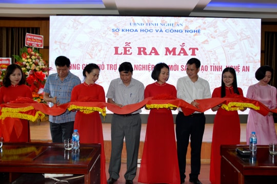 Nghệ An ra mắt Không gian hỗ trợ khởi nghiệp đổi mới sáng tạo 
