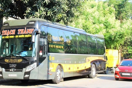 Thạch Thành sẽ khai thác tuyến Vinh - Bắc Giang bằng dòng xe 'khách sạn di động'