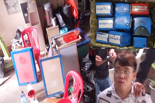 Phá đường dây sản xuất, tiêu thụ giấy tờ giả quy mô lớn