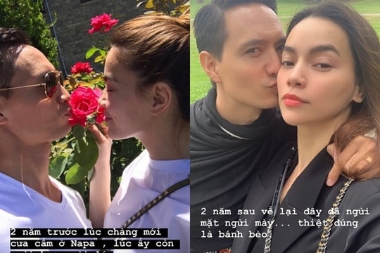 Hồ Ngọc Hà tình tứ Kim Lý trong ngày đám cưới Cường Đô la