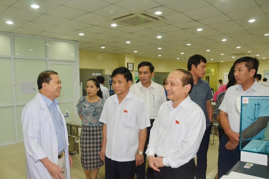 Giám sát công tác khám, chữa bệnh tại Bệnh viện Quốc tế Vinh