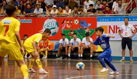 Video các bàn thắng của U11 SLNA tại VCK Nhi đồng toàn quốc