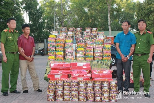 Nghệ An giao chỉ tiêu đấu tranh, bắt giữ gần 400 vụ về pháo