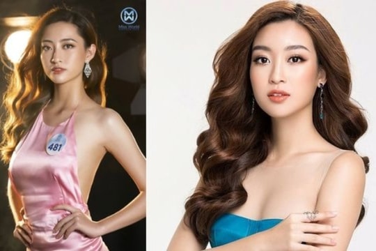 Ngỡ ngàng sự giống nhau cực kỳ gợi cảm giữa Hoa hậu Lương Thùy Linh và Đỗ Mỹ Linh