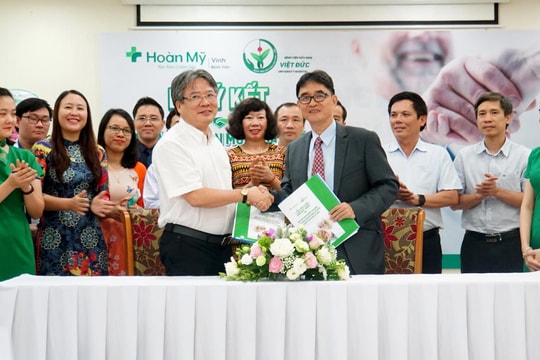 Bệnh viện tư nhân đầu tiên tại Nghệ An hợp tác chuyên môn toàn diện với Bệnh viện Hữu nghị Việt Đức 