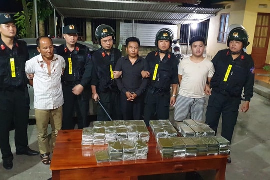 Hành trình phá chuyên án ma túy xuyên quốc gia bắt 5 đối tượng, thu 120 bánh heroin 