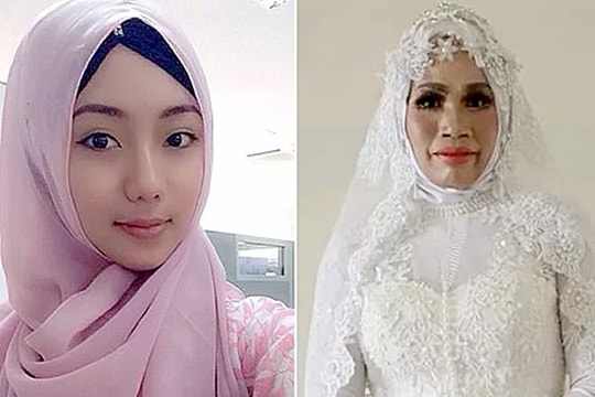 Thanh niên tưởng lấy được vợ đẹp hóa ra cưới phải... bà già