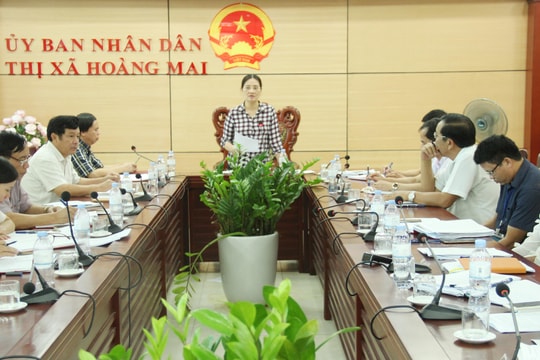 Phải nêu cao trách nhiệm người đứng đầu để TX Hoàng Mai thực hiện tốt cải cách hành chính