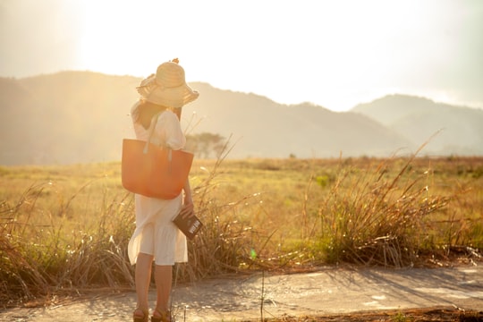 Khung cảnh tựa miền cao nguyên thơ mộng nơi bến đò Vạn Rú