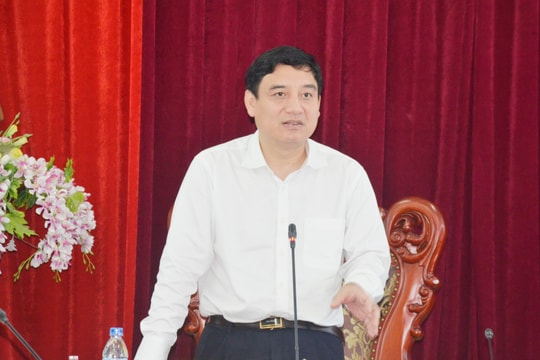 Bí thư Tỉnh ủy: Cần xử lý cán bộ TN-MT không thực hiện nâng cao chất lượng cải cách hành chính