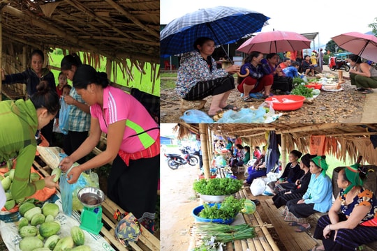 Về khu chợ 'người bán nhiều hơn kẻ mua' ở miền Tây xứ Nghệ