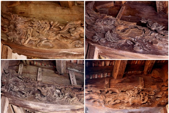 Nghệ thuật điêu khắc độc đáo của ngôi đình làng biển hàng trăm năm tuổi