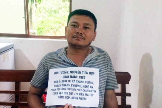 Ngồi chờ bán 170 viên ma túy tổng hợp ở biên giới, đối tượng bị bắt