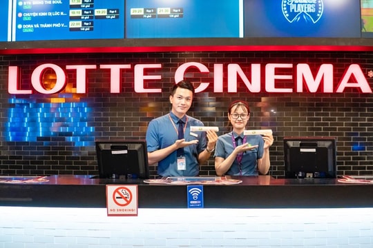 Quà tặng bảo vệ môi trường độc đáo cho fan cuồng phim tại Lotte Cinema Vinh