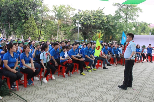 Tập huấn kỹ năng cho 250 cán bộ Đoàn - Đội