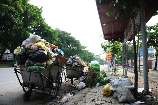 Nhếch nhác, ô nhiễm nghiêm trọng tại nhiều bãi tập kết rác thải ở TP. Vinh