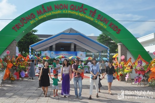 Nghệ An xóa bỏ mác 'quốc tế' của hàng loạt trường học