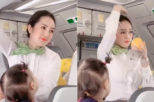 Nữ tiếp viên hàng không xinh đẹp bị 'quay lén' gây xôn xao mạng là ai?