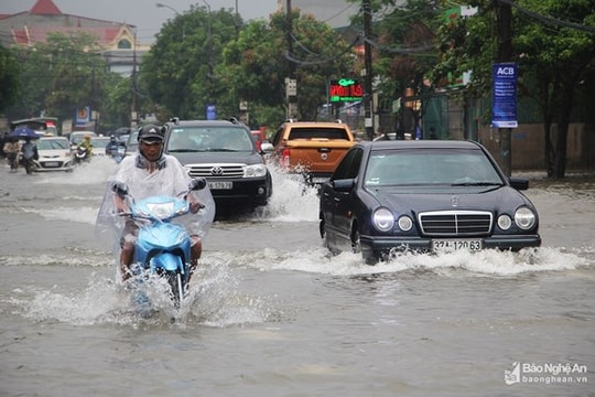 Thời tiết ngày 2/9: Áp thấp gần bờ, Nghệ An mưa rất to cảnh báo cấp 1 độ rủi ro thiên tai