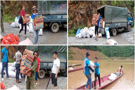 Nhiều suất quà tiếp sức đến trường cho học sinh nghèo vượt khó ở Nghệ An