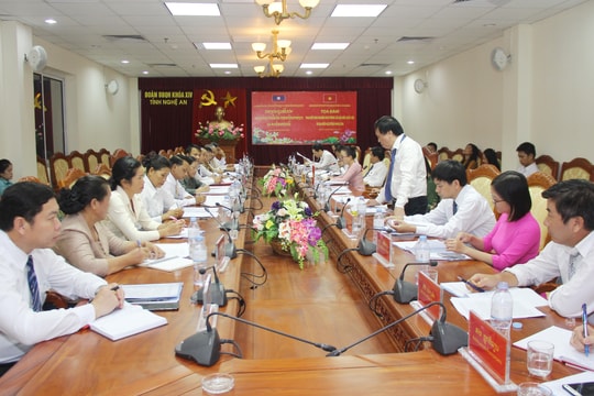 Hợp tác toàn diện giữa 2 đoàn đại biểu Quốc hội tỉnh Xiêng Khoảng và Nghệ An