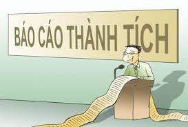 Chống bệnh thành tích trong... diễn văn