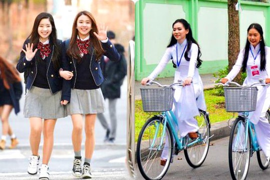 Đồng phục đến trường cuốn hút của học sinh 10 quốc gia 