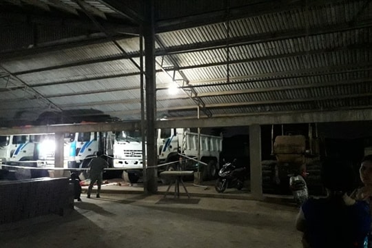 Nghi án người đàn ông bị cabin xe ben đè tử vong