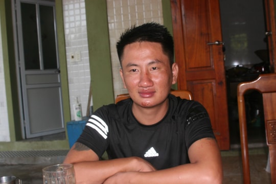 Thuyền viên đầu tiên được cứu sống ở biển Quảng Bình đoàn tụ cùng gia đình ở Nghệ An