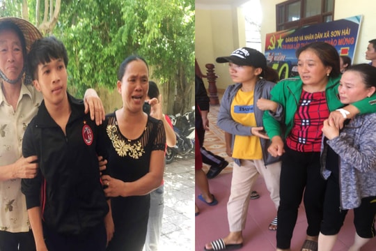 3 ngư dân Nghệ An sống sót còn lại được đoàn tụ với gia đình