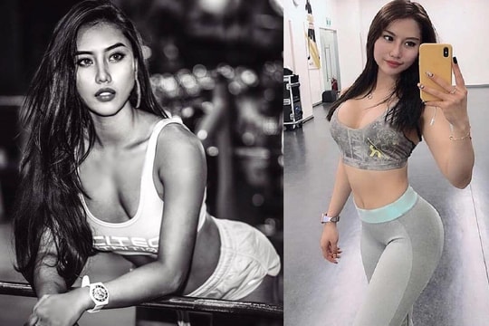 Thân hình nóng bỏng của cô gái 'Hot girl phòng gym' 
