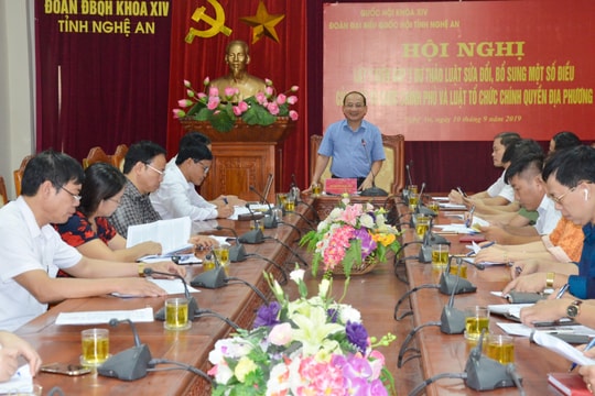 Đề xuất giảm một phó chủ tịch HĐND cấp huyện