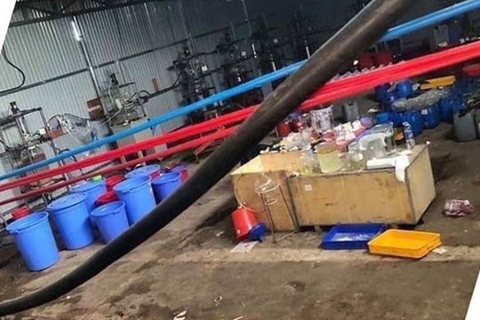 Cận cảnh hiện trường 'nhà máy sản xuất ma túy' quy mô cực lớn 