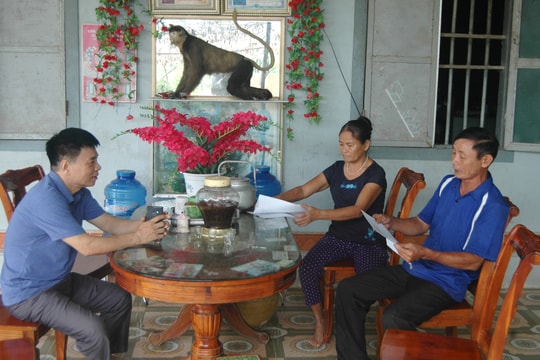 Nông dân quê lúa Nghệ An với niềm vui thoát nghèo từ vốn vay chính sách 