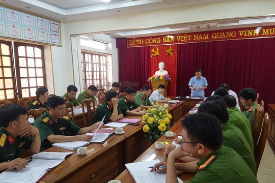 Nâng cao chất lượng sinh hoạt chi bộ trong lực lượng vũ trang huyện Thanh Chương