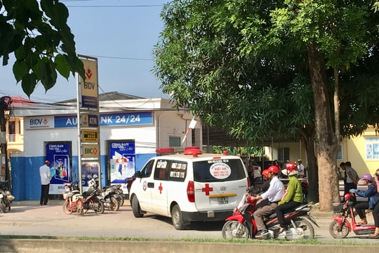  Nam nhân viên ngân hàng ở Nghệ An tử vong do điện giật