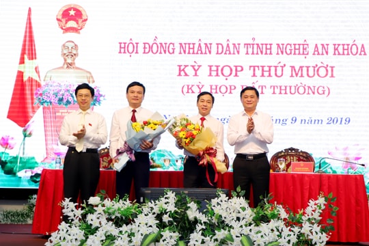 Nghệ An bầu bổ sung 2 Ủy viên UBND tỉnh