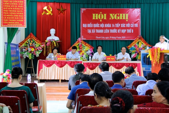 Cử tri Thanh Chương đề nghị cần có chính sách thúc đẩy phát triển nông nghiệp nông thôn 