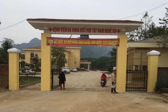 Cử tri phàn nàn về chất lượng Bệnh viện Đa khoa khu vực Tây Nam Nghệ An