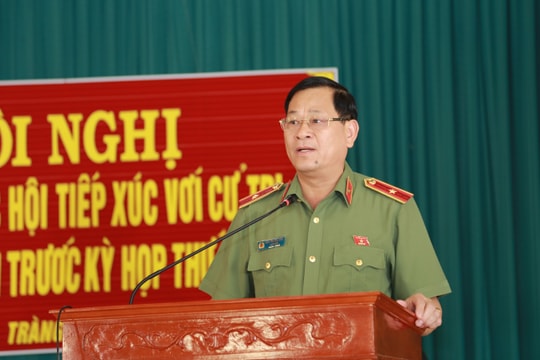 Tướng Cầu: Sắp xếp ngành Công an theo hướng 'Bộ tinh - tỉnh mạnh - huyện toàn diện - xã bám cơ sở'