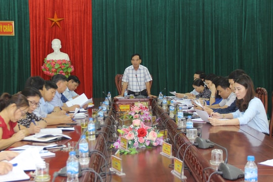 Quỳ Châu cần xây dựng tiêu chí, tiêu chuẩn luân chuyển giáo viên