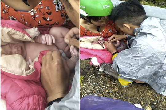 Hy hữu: Ông chồng Nghệ An đỡ đẻ cho vợ trên đường đến viện