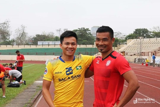 Tiền vệ Sông Lam Nghệ An đầu quân Hồng Lĩnh Hà Tĩnh