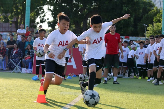 Ngày hội Chân sút nhí AIA Việt Nam: Tiếp lửa và nuôi dưỡng đam mê thể thao