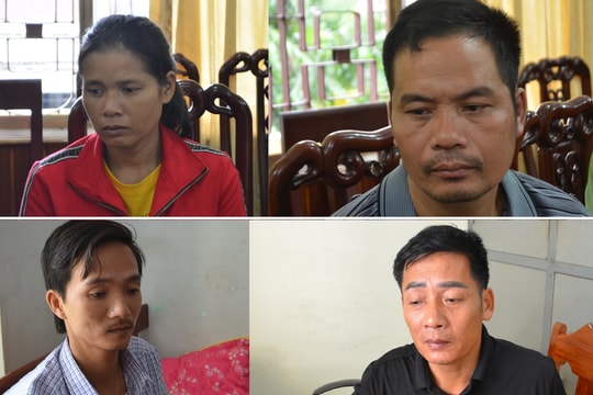 Bắt 4 đối tượng trong đường dây mua bán ma túy xuyên quốc gia từ Lào về Nghệ An