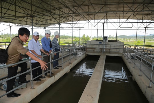 Công bố kết quả kiểm định nước sinh hoạt tại thành phố Vinh của Bộ Y tế